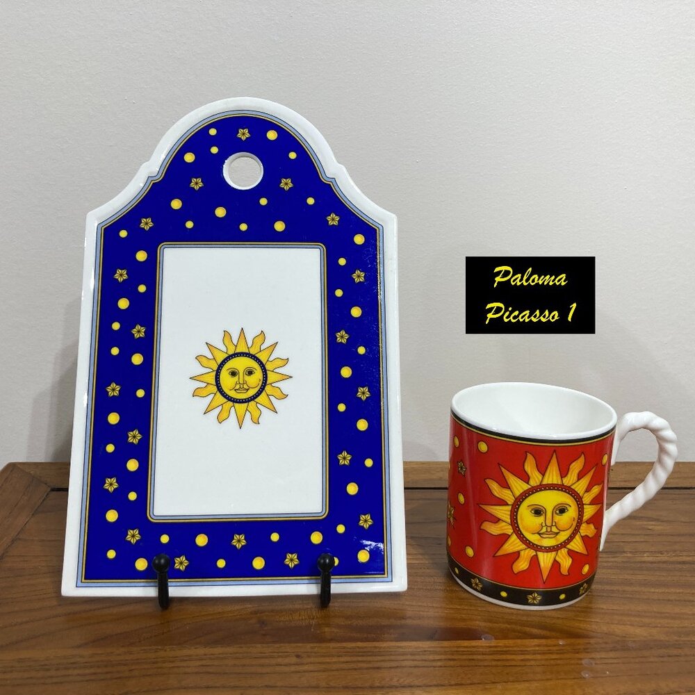 Villeroy and Boch set of plate and mug